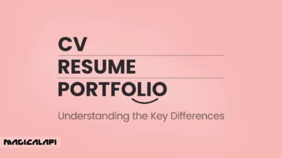 Cv vs Resume, and Portfolio: Understanding the Key Differences