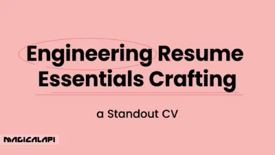 Engineering Resume Essentials: Crafting a Standout CV