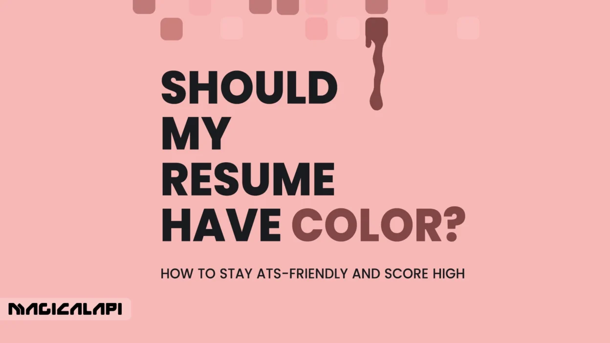 Should my resume have color How to Stay ATS-Friendly and Score High