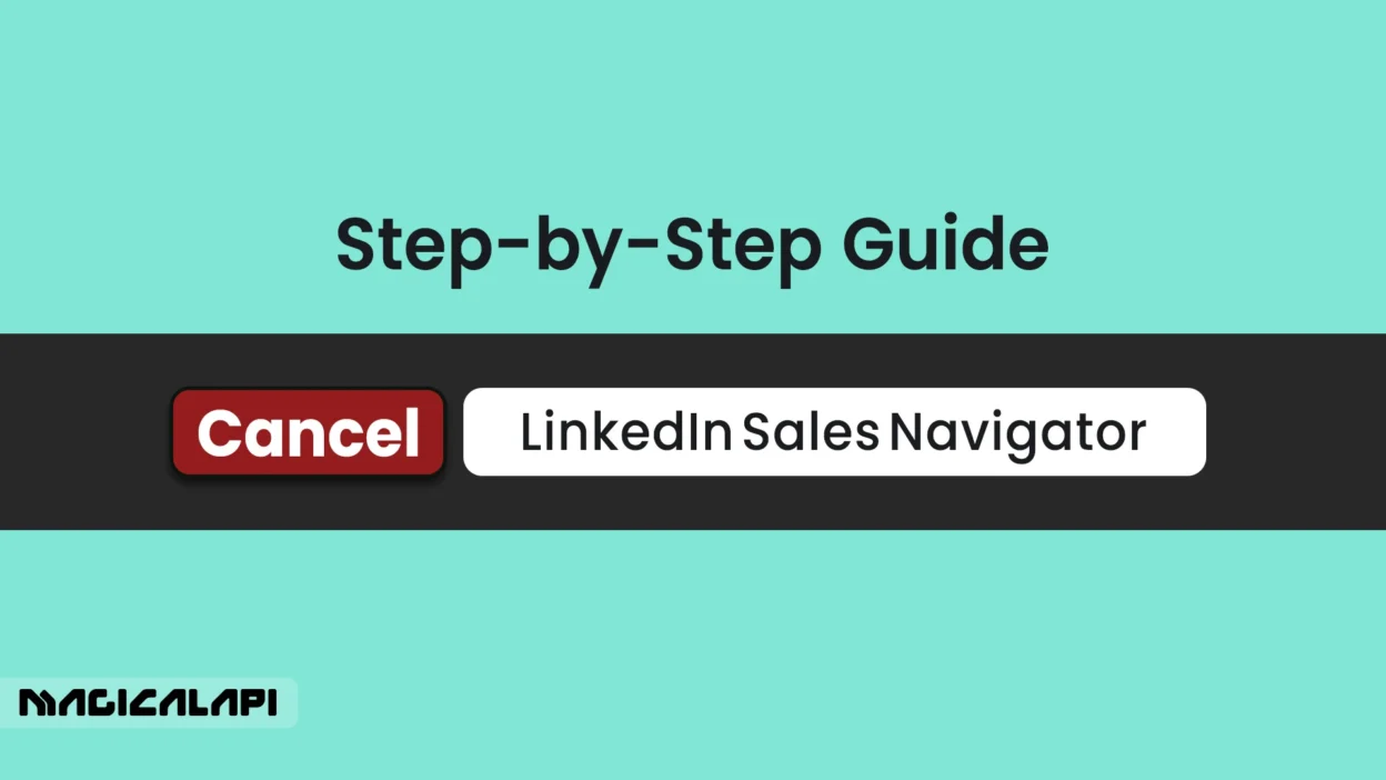 How to Cancel LinkedIn Sales Navigator
