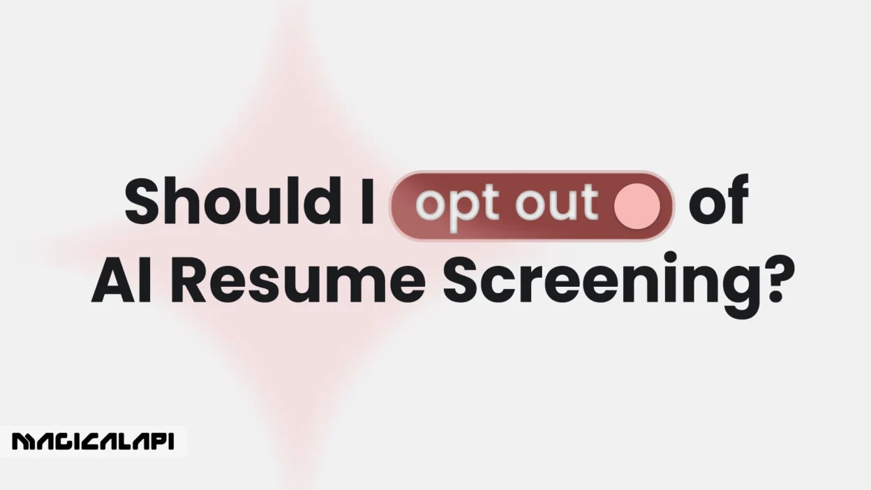 Should I Opt Out of AI Resume Screening?