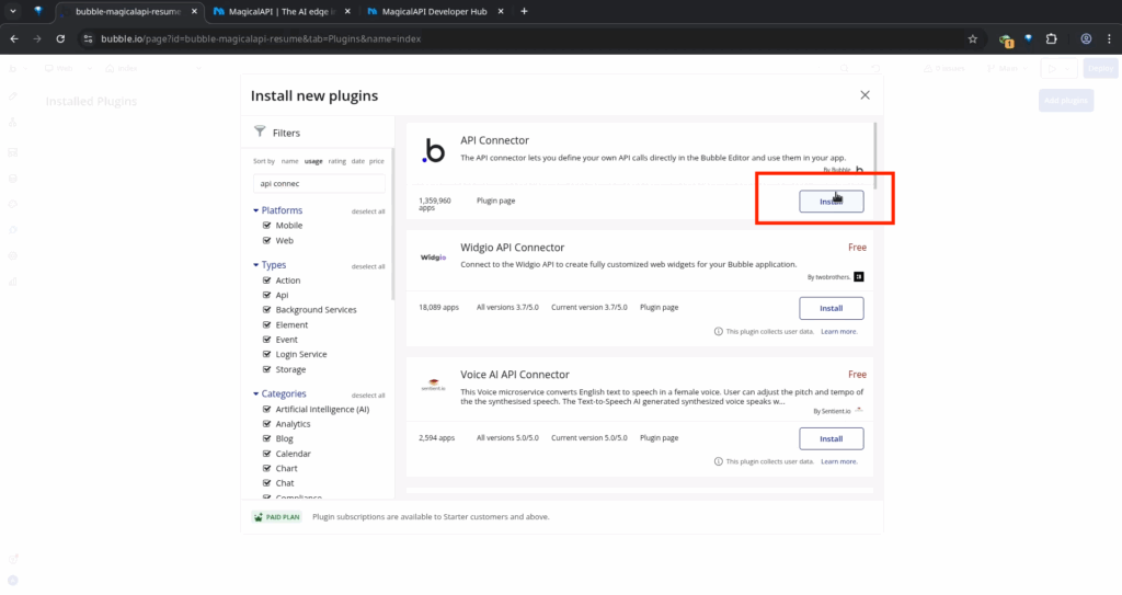 Configuring the API Connection
