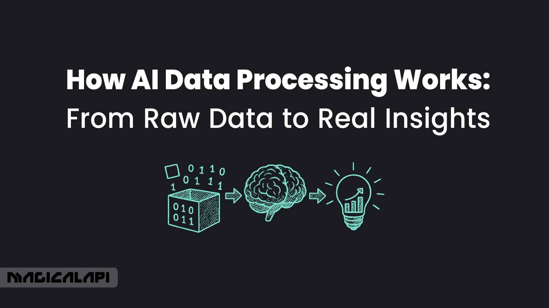 How AI Data Processing Works: From Raw Data to Real Insights - MagicalAPI