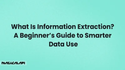 What Is Information Extraction?