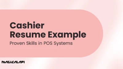 Cashier Resume Example, Proven Skills in POS Systems