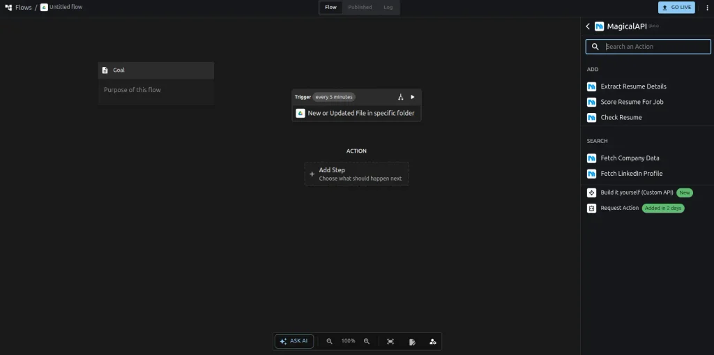 Step 4: Add MagicalAPI Resume Parser