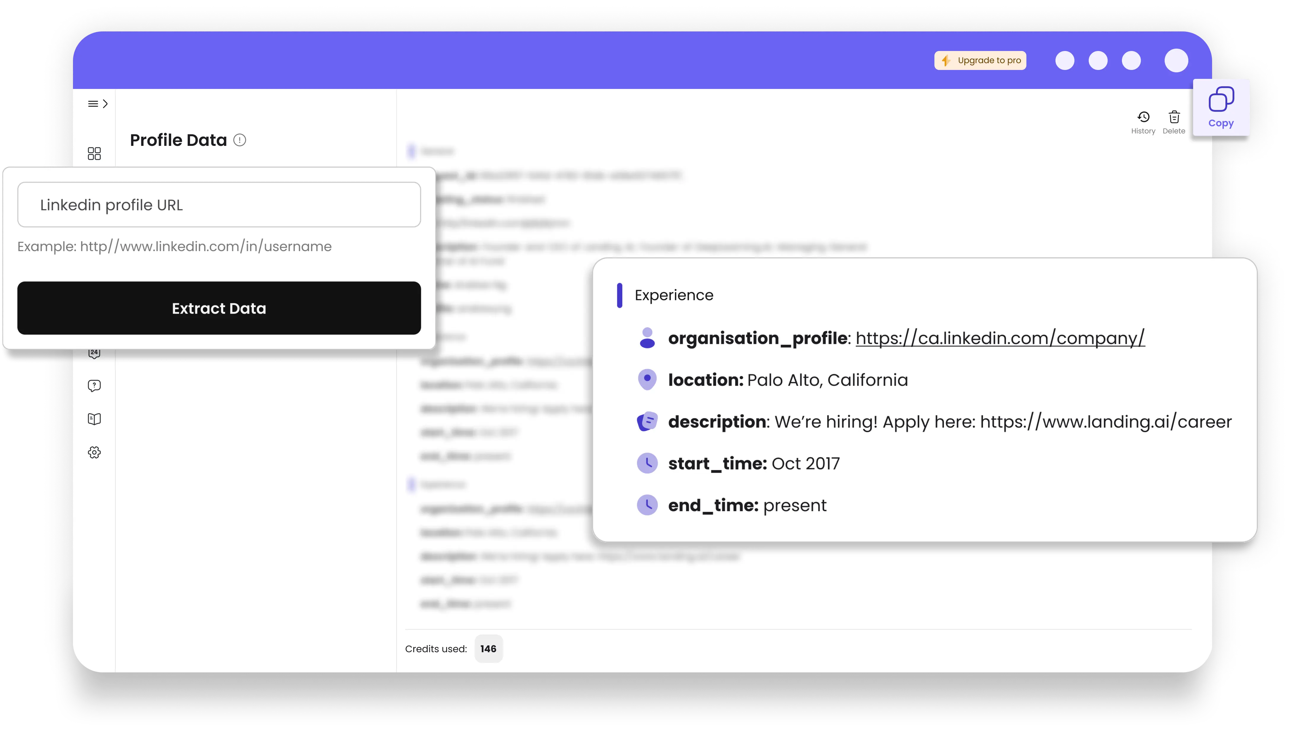 Profile Data